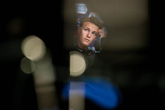 Martin Ødegaard of the Norwegian national football team