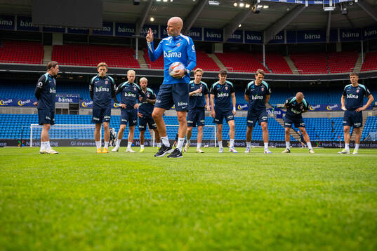 Ståle Solbakken, head coach of the Norwegian national