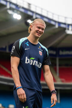 Erling Braut Haaland of the Norwegian national football team
