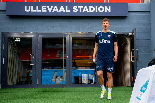 Jostein Gundersen of the Norwegian national football team