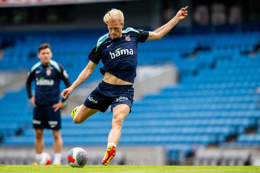 Morten Thorsby of the Norwegian national football team