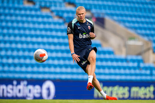 Erling Braut Haaland of the Norwegian national football team
