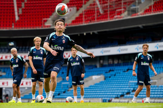 Patrick Berg of the Norwegian national football team