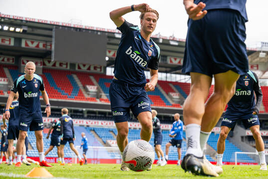 Erik Botheim of the Norwegian national football team
