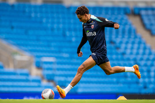 Antonio Nusa of the Norwegian national football team