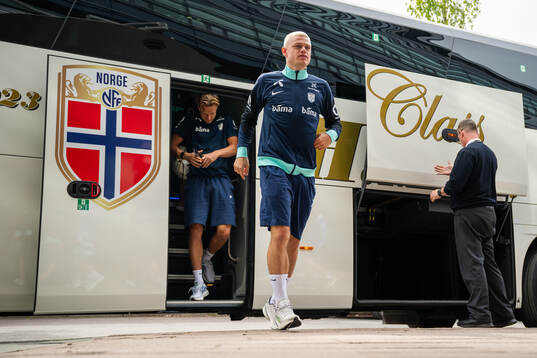 Julian Ryerson of the Norwegian national football team