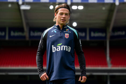 Patrick Berg of the Norwegian national football team