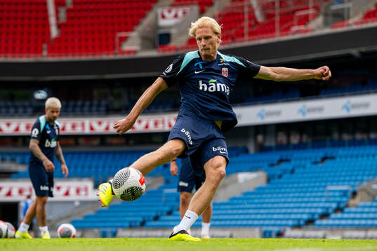 Morten Thorsby of the Norwegian national football team