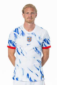 Morten Thorsby of the Norwegian national football team