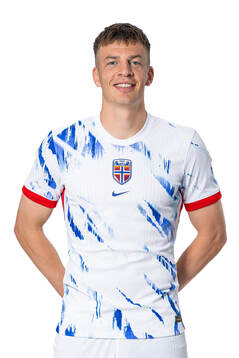 Jostein Gundersen of the Norwegian national football team