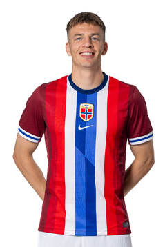 Jostein Gundersen of the Norwegian national football team