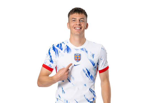 Jostein Gundersen of the Norwegian national football team