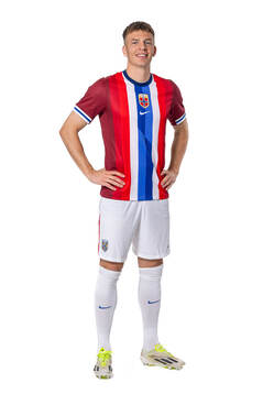 Jostein Gundersen of the Norwegian national football team