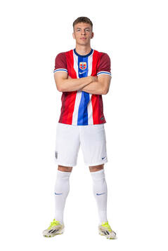 Jostein Gundersen of the Norwegian national football team