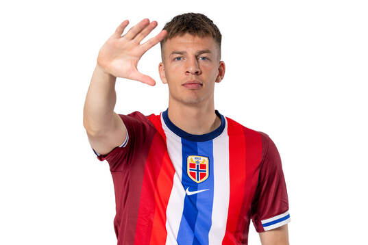 Jostein Gundersen of the Norwegian national football team