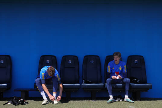 Filip Sidklev of the Swedish under-21 national football team