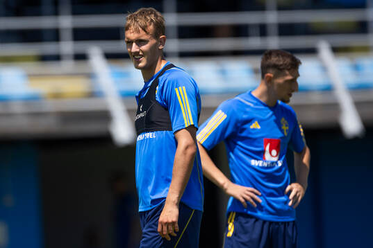 Jesper Tolinsson of the Swedish under-21 national football