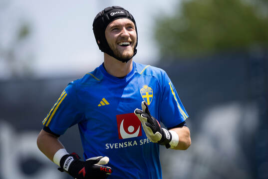 Noel Törnqvist of the Swedish under-21 national football