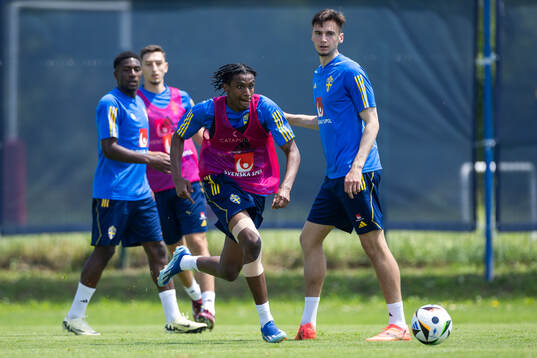 Amar Ahmed Fatah of the Swedish under-21 national football