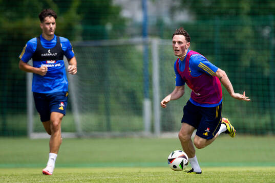 Noah Persson of the Swedish under-21 national football team