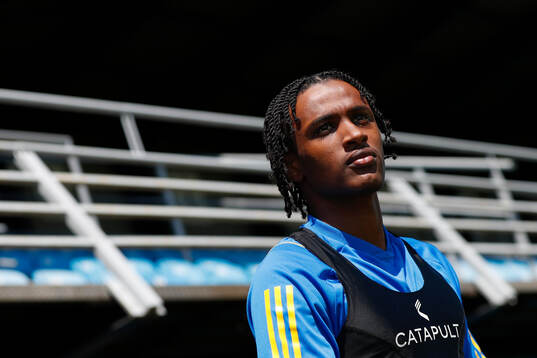 Amar Ahmed Fatah of the Swedish under-21 national football