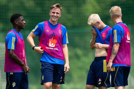 Casper Widell of the Swedish under-21 national football team