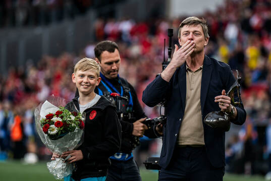 Head coach Jon Dahl Tomasson of Sweden is being selected in
