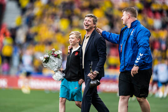 Head coach Jon Dahl Tomasson of Sweden is being selected in