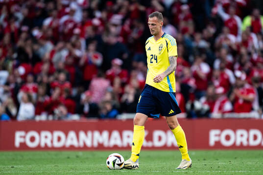 Gustaf Nilsson of Sweden looks dejected