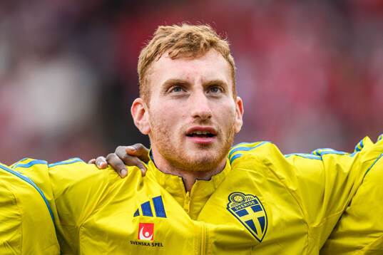 Dejan Kulusevski of Sweden