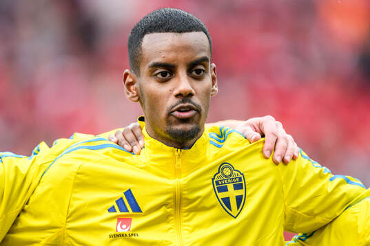 Alexander Isak of Sweden