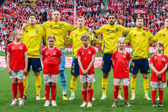 Victor Nilsson Lindelöf, goalkeeper Robin Olsen, Emil