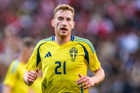 Dejan Kulusevski of Sweden