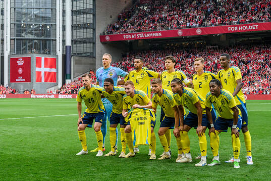 Starting eleven of Sweden