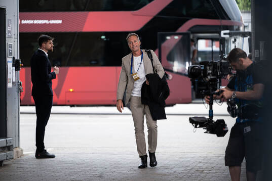 Head coach Kasper Hjulmand of Denmark