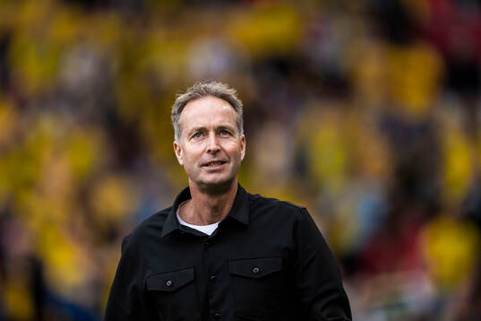 Head coach Kasper Hjulmand of Denmark