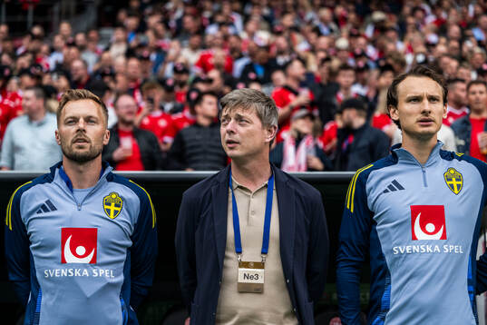 Assistant coach Sebastian Larsson, Head coach Jon Dahl