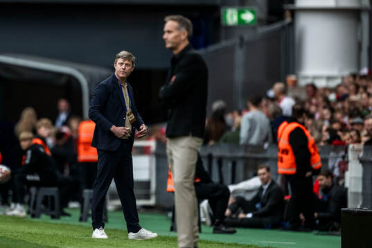Head coach Jon Dahl Tomasson of Sweden