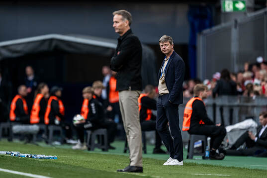 Head coach Jon Dahl Tomasson of Sweden