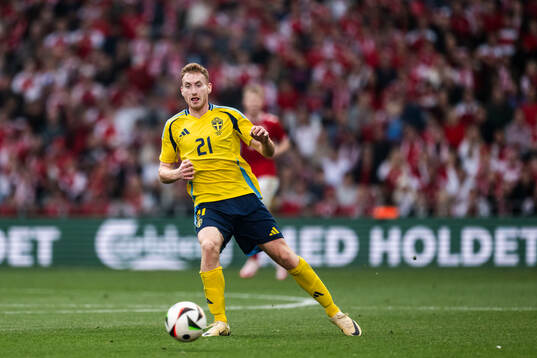 Dejan Kulusevski of Sweden