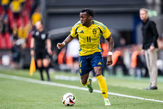 Anthony Elanga of Sweden