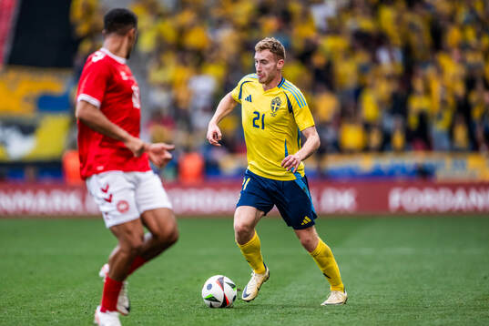 Dejan Kulusevski of Sweden