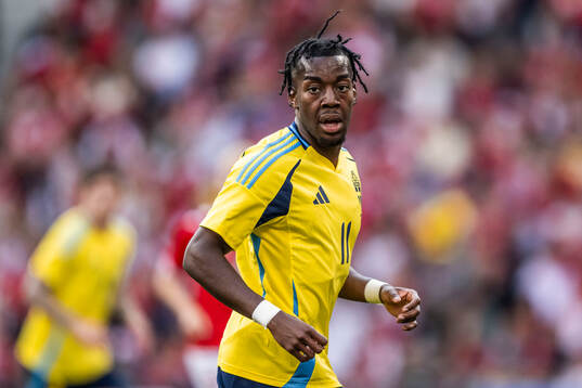 Anthony Elanga of Sweden