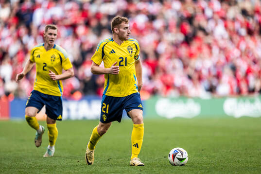 Dejan Kulusevski of Sweden
