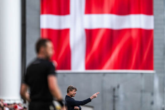Head coach Jon Dahl Tomasson of Sweden