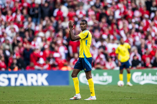 Alexander Isak of Sweden