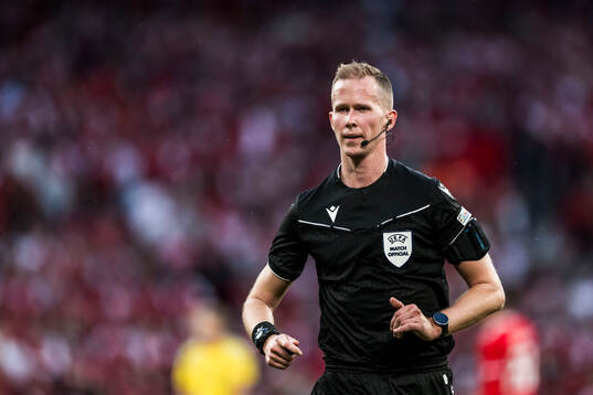 Referee Kristoffer Hagenes