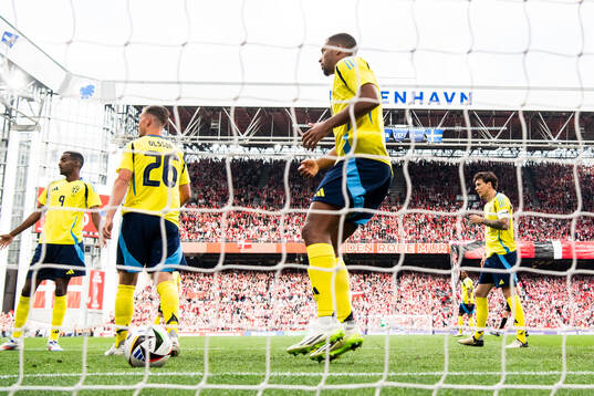 Alexander Isak, Simon Olsson, Isak Hien and Victor Nilsson