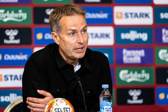 Head coach Kasper Hjulmand of Denmark