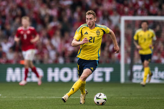 Dejan Kulusevski of Sweden